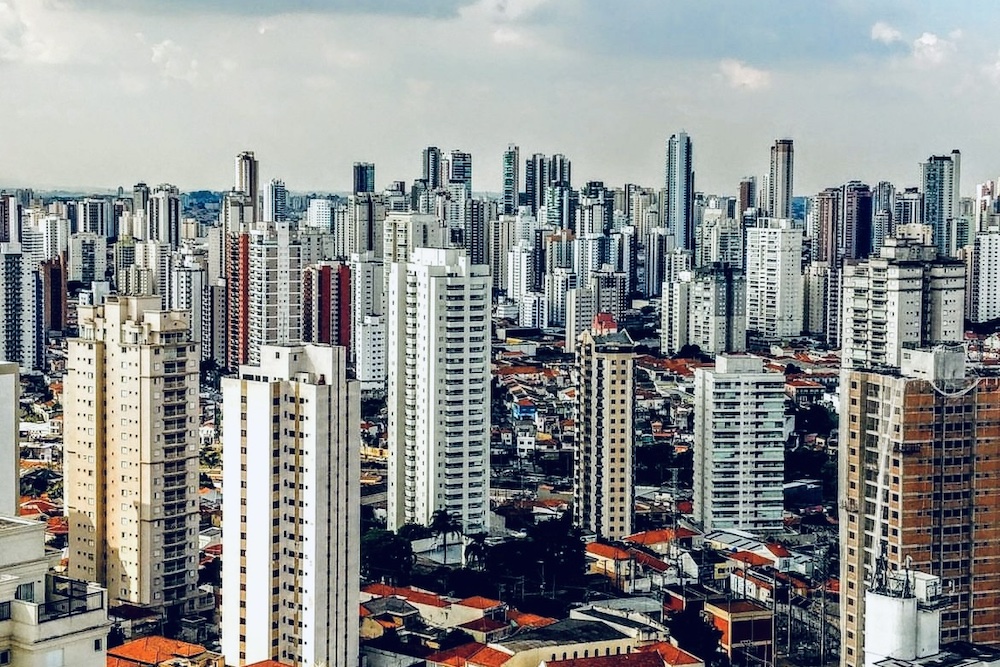 Vista aérea de São Paulo